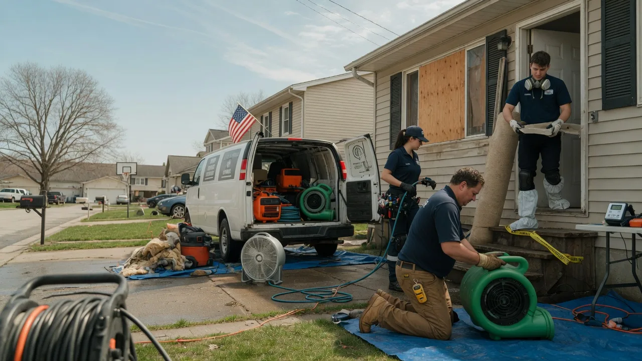 Water Damage Restoration in Beloit, KS near me